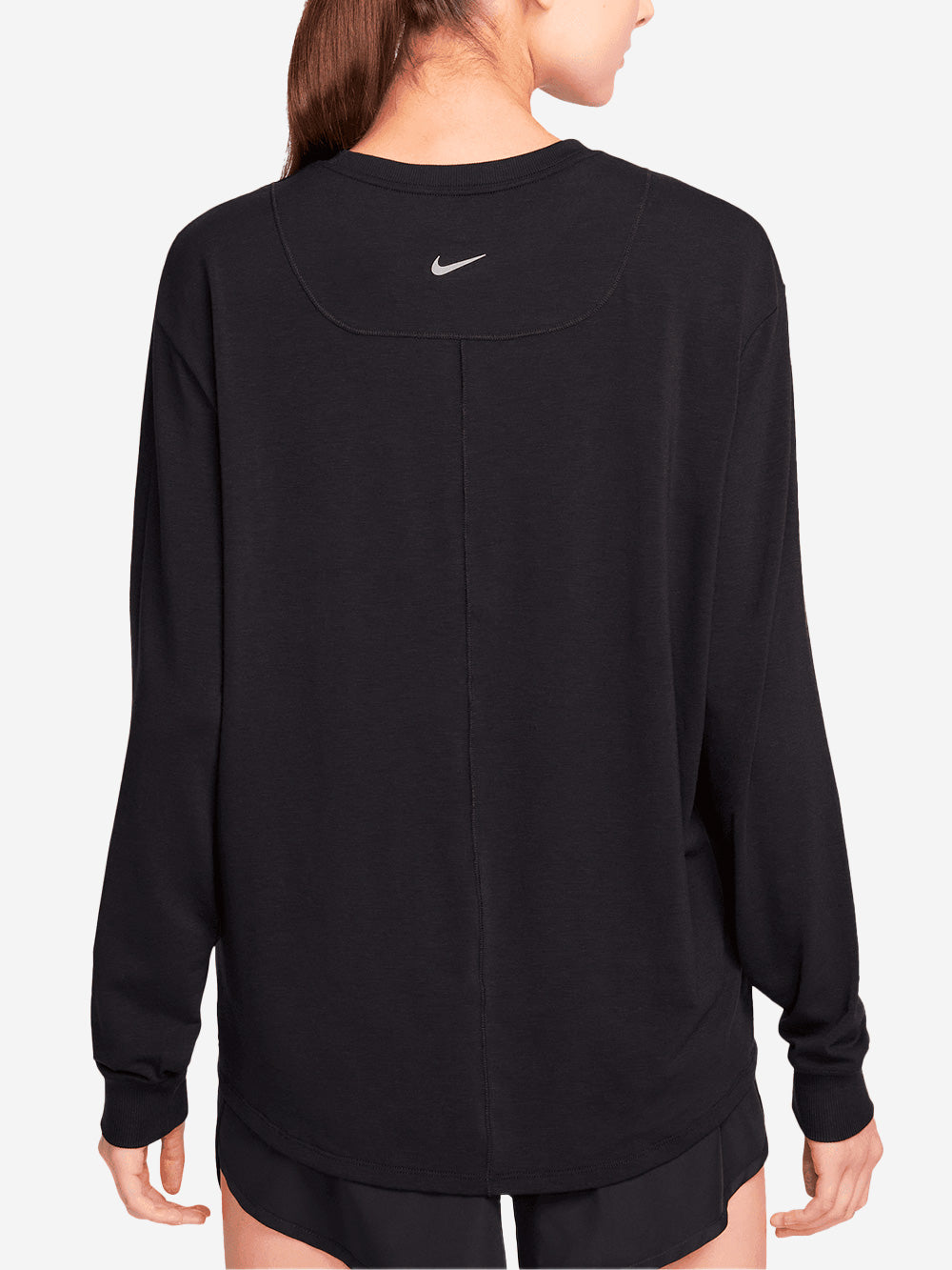 NIKE Maglia a manica lunga Dri-FIT Nero Urbanstaroma