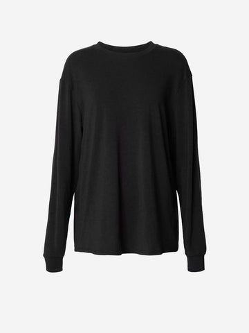 NIKE Maglia a manica lunga Dri-FIT Nero