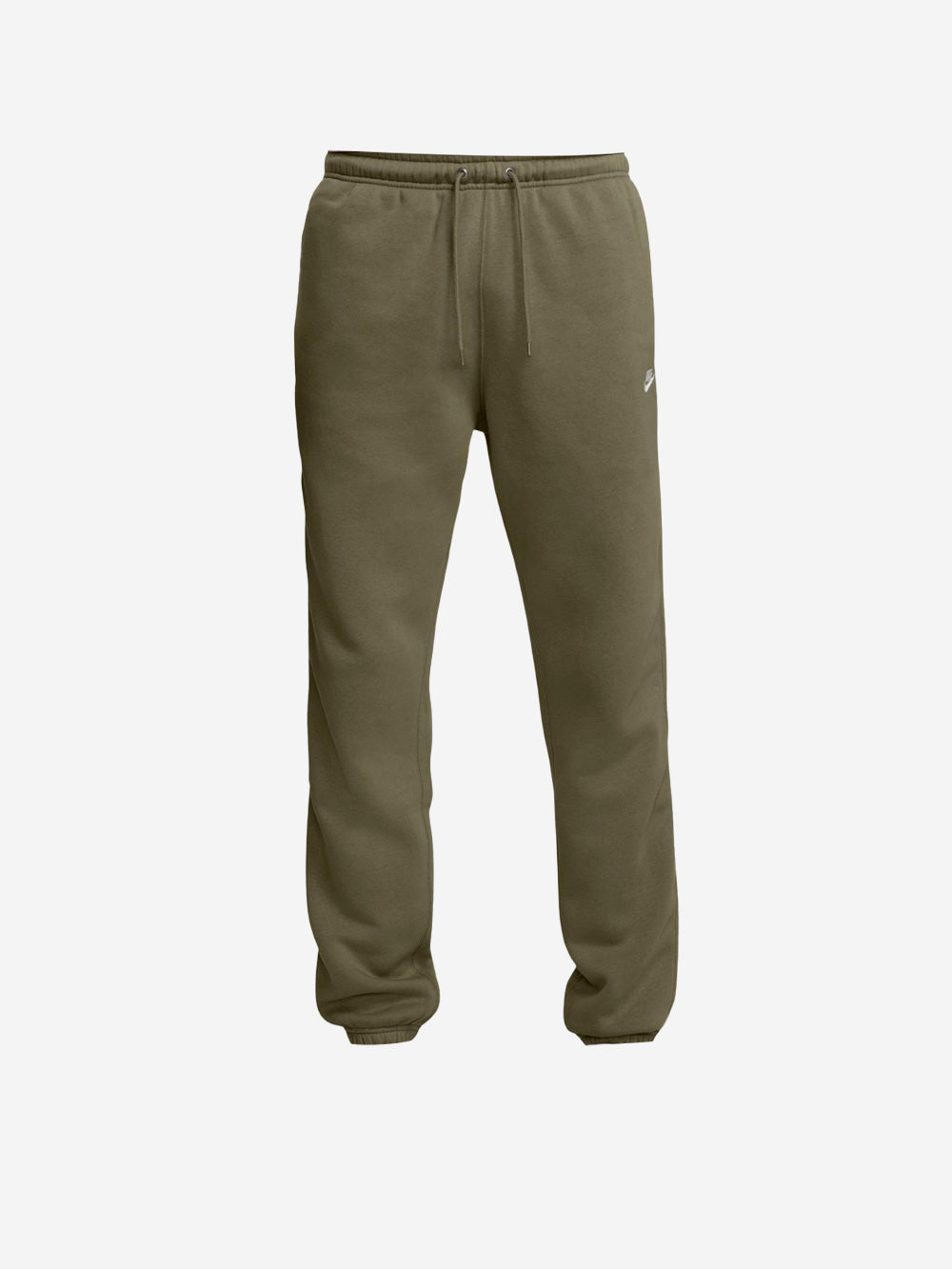 NIKE Pantaloni jogger verdi in fleece spazzolato con bordi elastici Verde Urbanstaroma