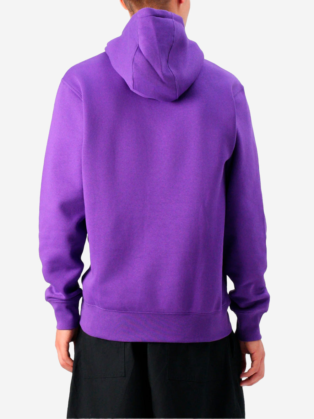 NIKE Felpa pullover viola con cappuccio e swoosh Viola Urbanstaroma