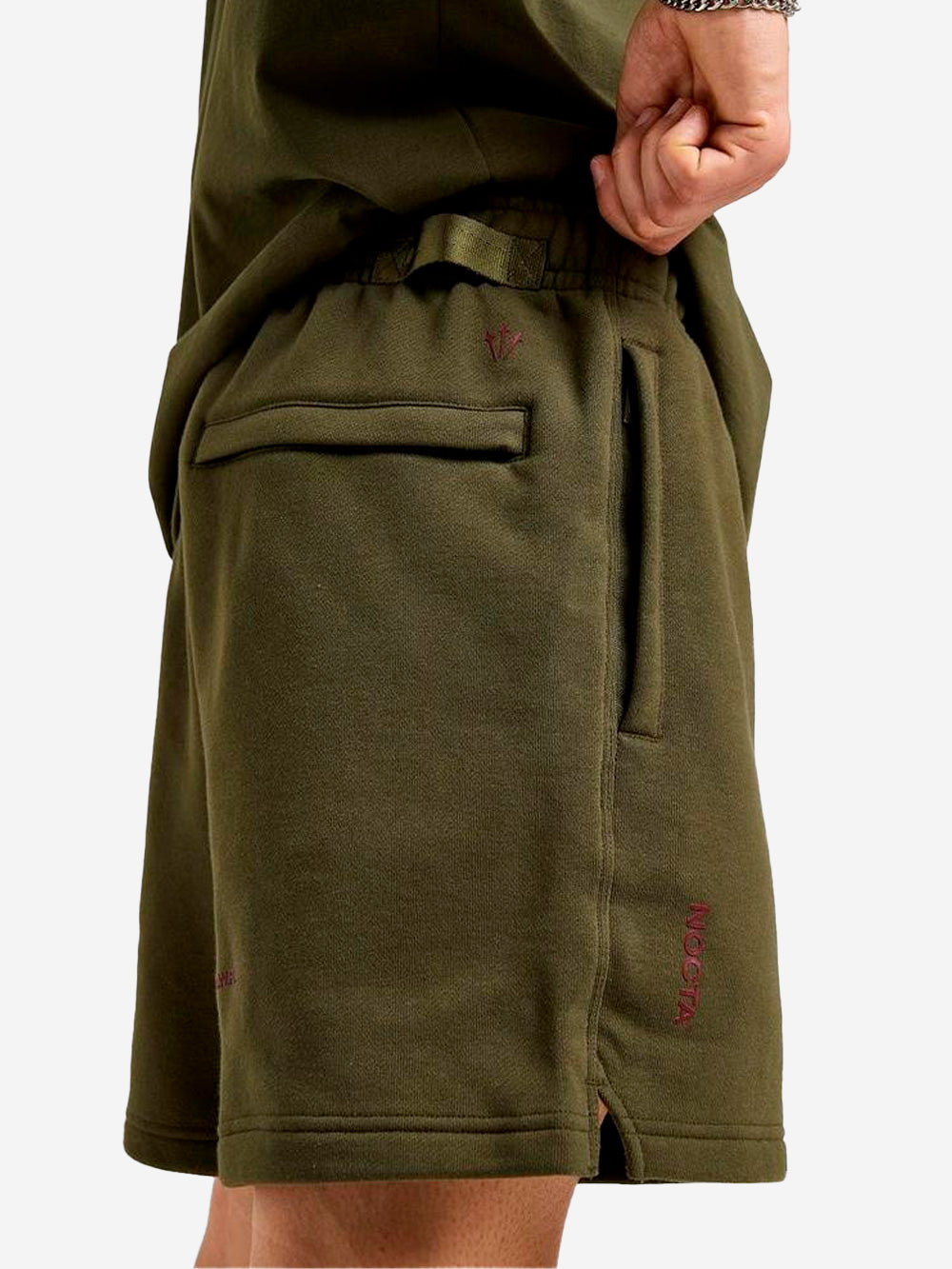 NIKE Shorts verdi Cardinal in fleece NOCTA x Drake Verde Urbanstaroma