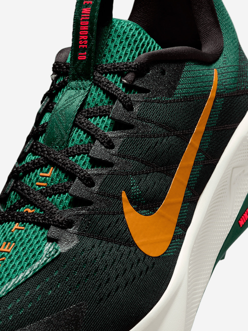 NIKE Sneaker trail running Wildhorse 10 nere e verdi Nero verde Urbanstaroma