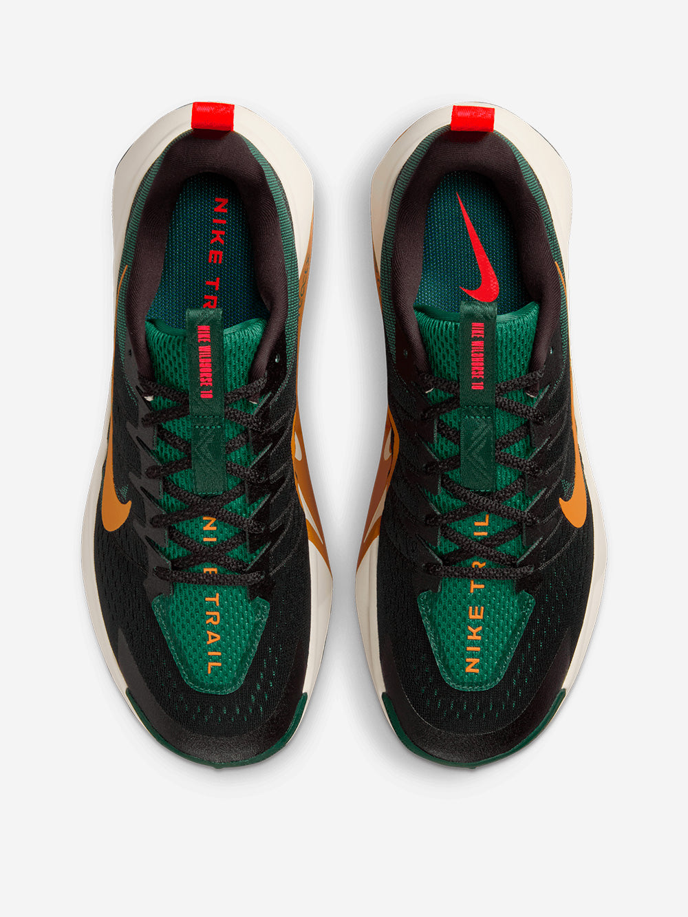 NIKE Sneaker trail running Wildhorse 10 nere e verdi Nero verde Urbanstaroma