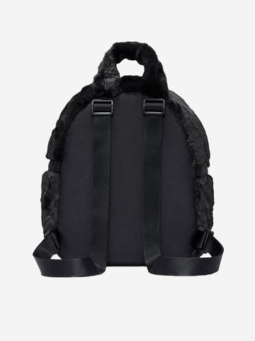 NIKE Mini zaino in ecopelliccia Futura (6l) Nero
