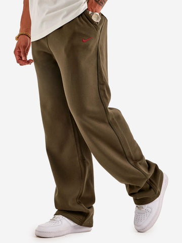 NIKE x Drake Pantaloni tuta verdi con bordo aperto CS NOCTA Verde