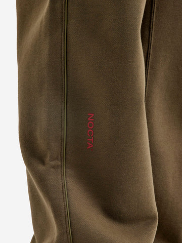 NIKE x Drake Pantaloni tuta verdi con bordo aperto CS NOCTA Verde