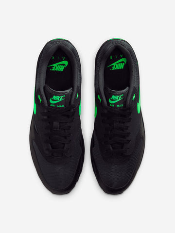 NIKE Air Max 1 Essential 'Black Green Strike' Nero