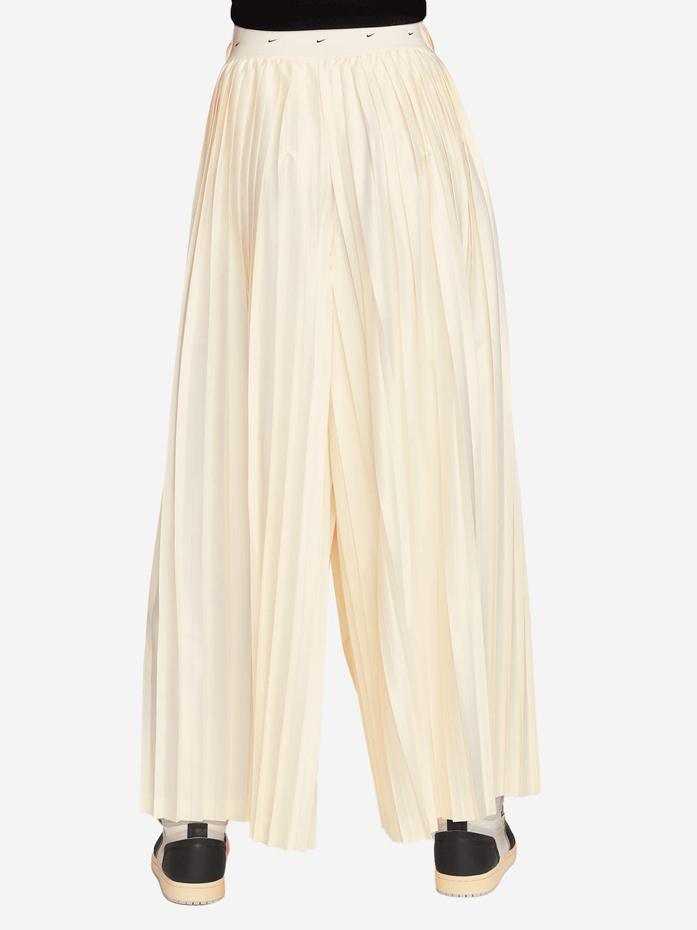 NIKE Track pants plissettati a vita media Urbanstaroma