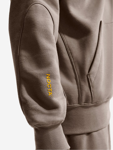NIKE x Drake NOCTA Felpa in fleece con cappuccio CS 2 Tortora