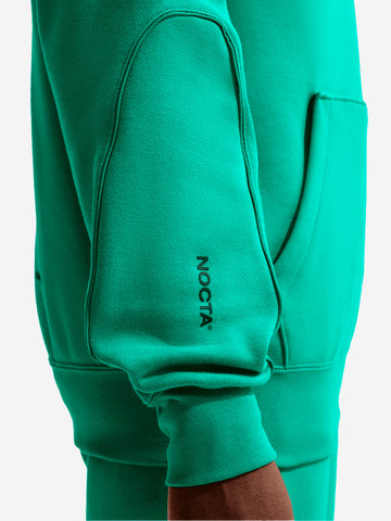 NIKE x Drake NOCTA Felpa verde in fleece con cappuccio CS 2 Verde
