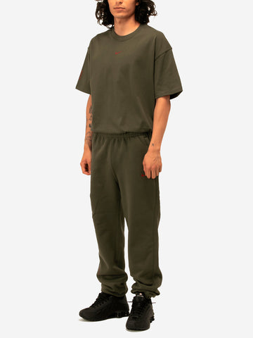 NIKE Pantaloni tuta verdi NOCTA in fleece x Drake Verde militare