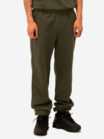 NIKE Pantaloni tuta verdi NOCTA in fleece x Drake Verde militare
