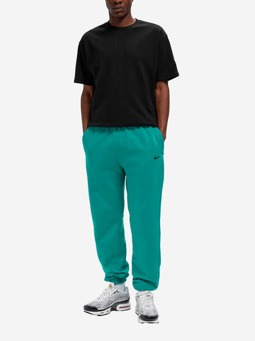NIKE Pantaloni tuta verdi NOCTA in fleece x Drake Turchese