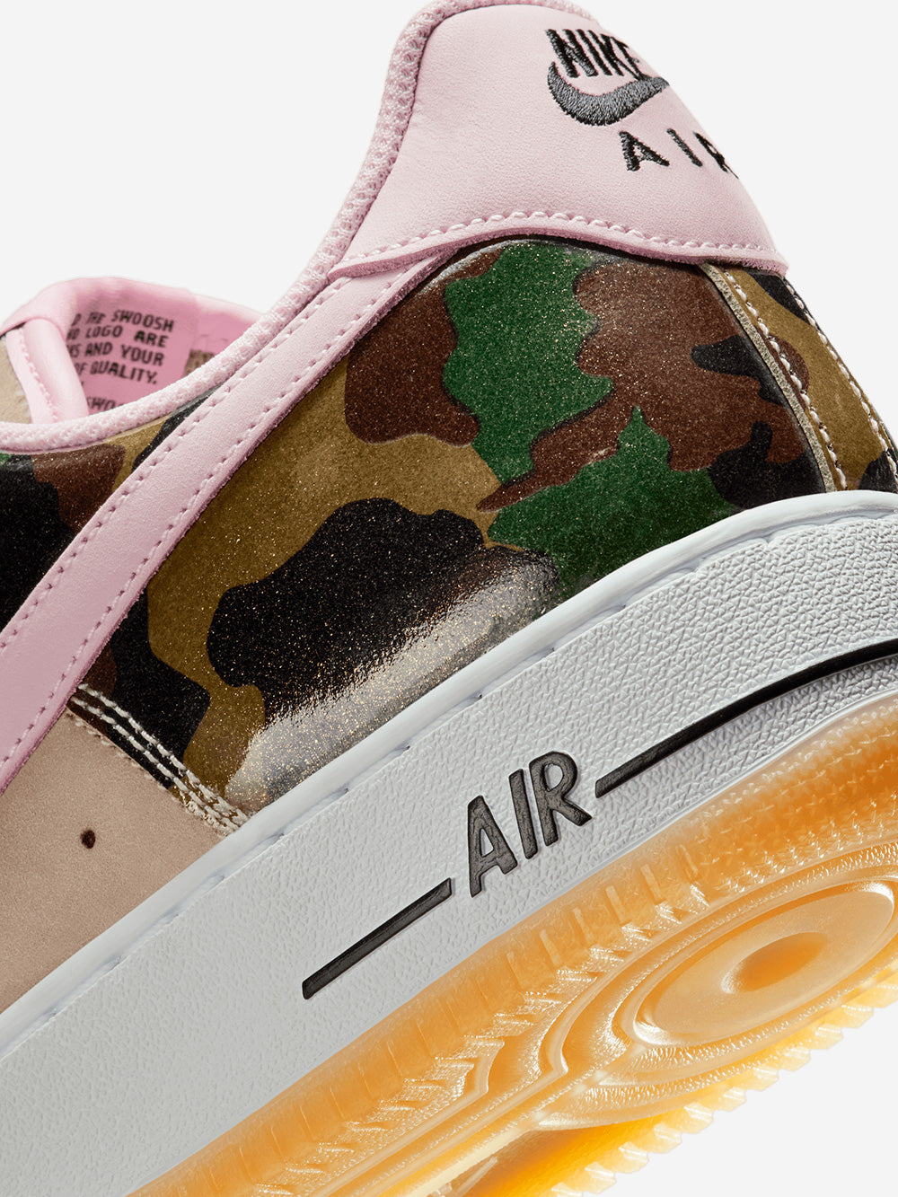 NIKE Air Force 1 Low Retro 'Patent Camo and Pink' marrone Urbanstaroma