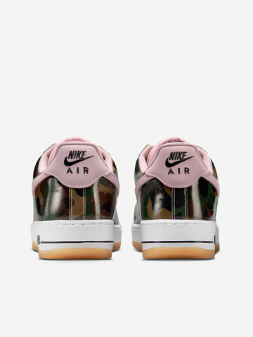 NIKE Air Force 1 Low Retro 'Patent Camo and Pink' marrone