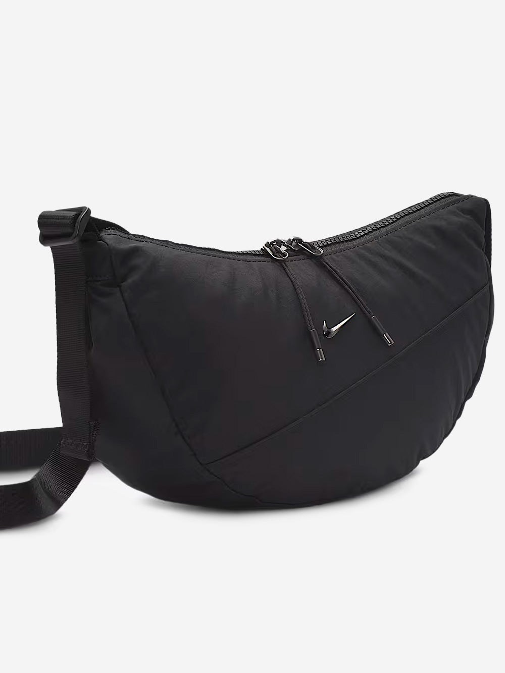 NIKE Borsa a mezzaluna a tracolla nera (4 l) Nero Urbanstaroma