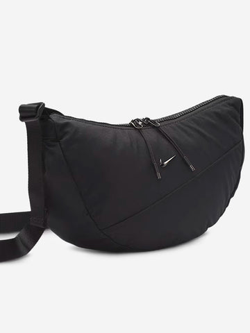 NIKE Borsa a mezzaluna a tracolla nera (4 l) Nero
