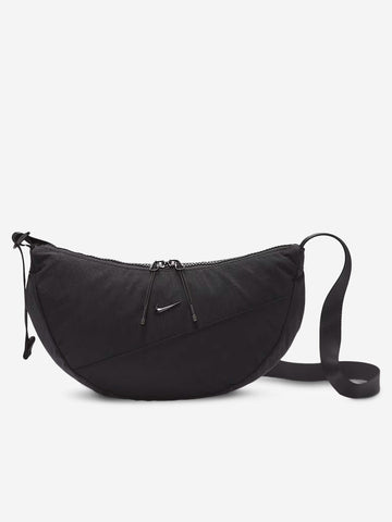 NIKE Borsa a mezzaluna a tracolla nera (4 l) Nero