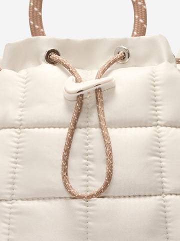 NIKE Zaino bianco con Swoosh (9 l) Ghiaccio