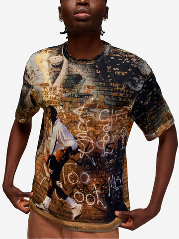 NIKE T-shirt con grafica Air Jordan 85 Multicolor