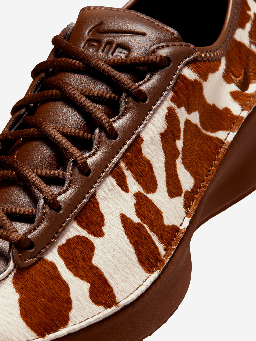 NIKE W Air Superfly LX Pony Hair Cow Print Marrone bianca Urbanstaroma