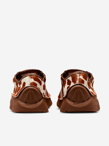 NIKE W Air Superfly LX Pony Hair Cow Print Marrone bianca