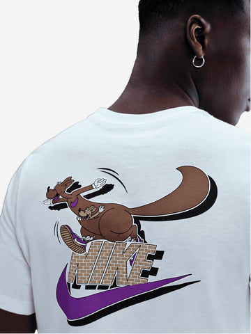 NIKE T-shirt bianca HBR SSNL Club Bianco