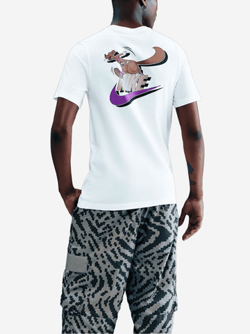 NIKE T-shirt bianca HBR SSNL Club Bianco