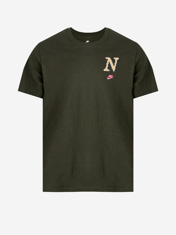 NIKE T-shirt verde HBR SSNL Club Verde