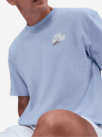 NIKE T-shirt Sportswear 'Ghost' con grafica Air Max Lilla