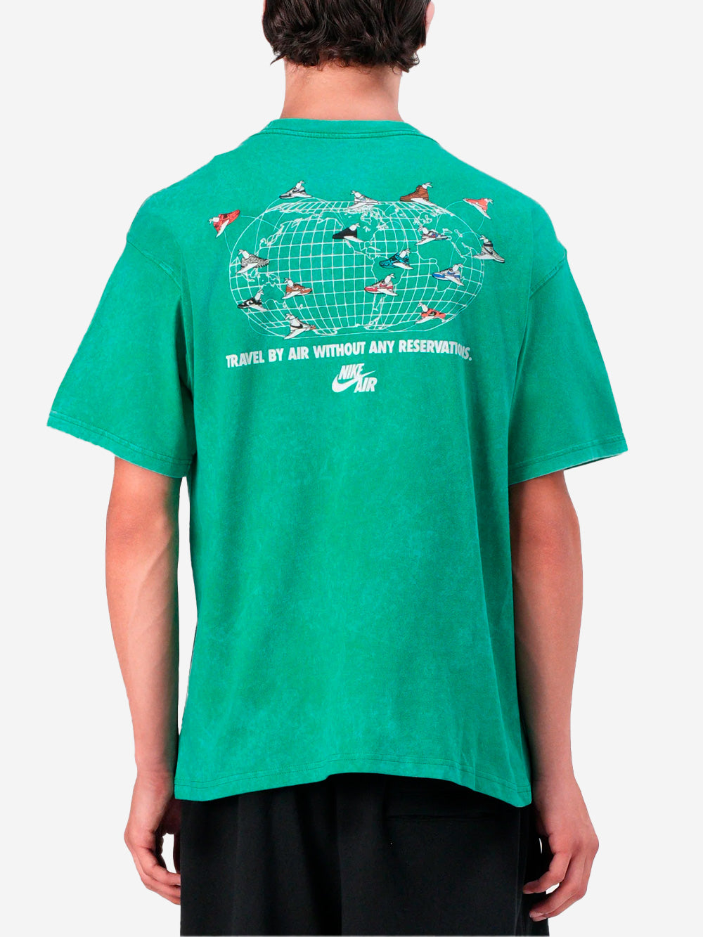 NIKE T-shirt Sportswear verde con grafica Air Max Verde Urbanstaroma