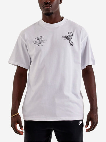 NIKE T-shirt Max 90 bianca con grafica 'Wings Victory' Bianco
