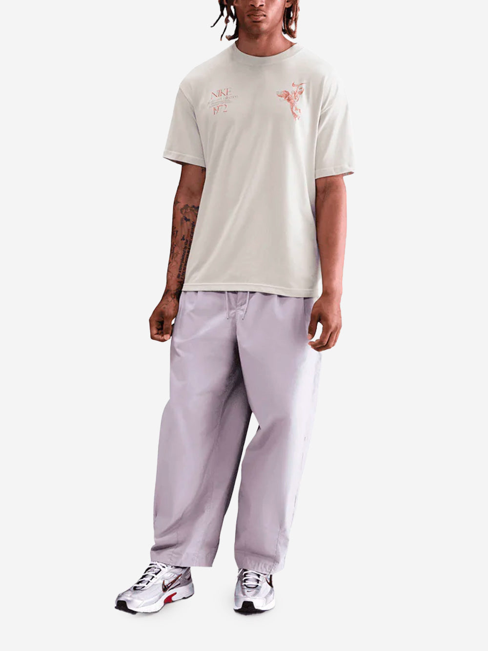NIKE T-shirt Max 90 con grafica 'Wings Victory' Panna Urbanstaroma