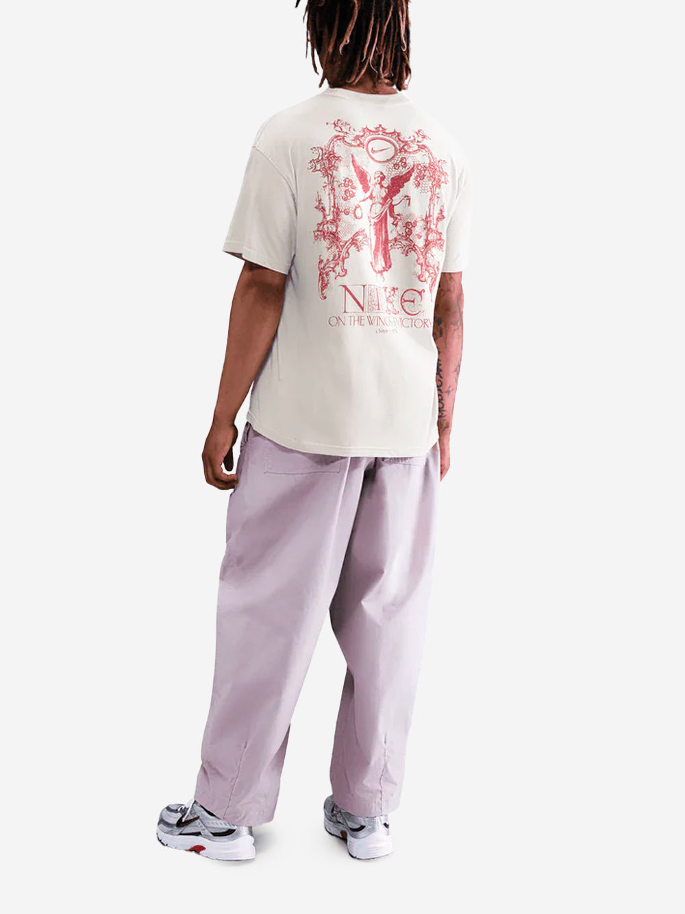 NIKE T-shirt Max 90 con grafica 'Wings Victory' Panna Urbanstaroma