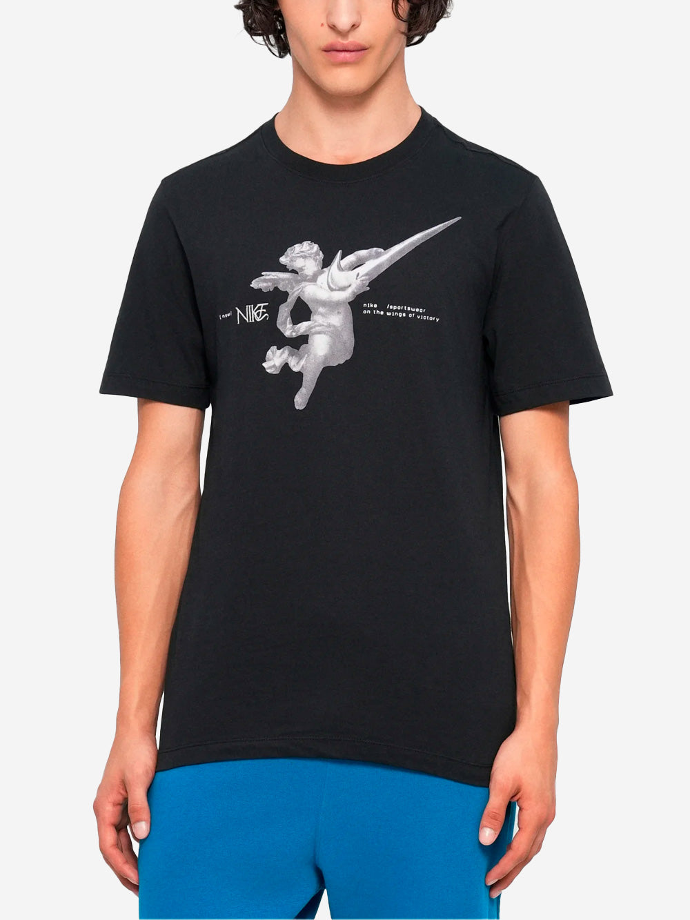 NIKE T-shirt NSW nera con grafica OC Wings City Nero Urbanstaroma