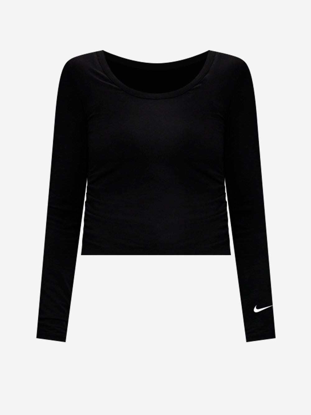 NIKE Maglia a maniche lunghe in misto modal Nero Urbanstaroma