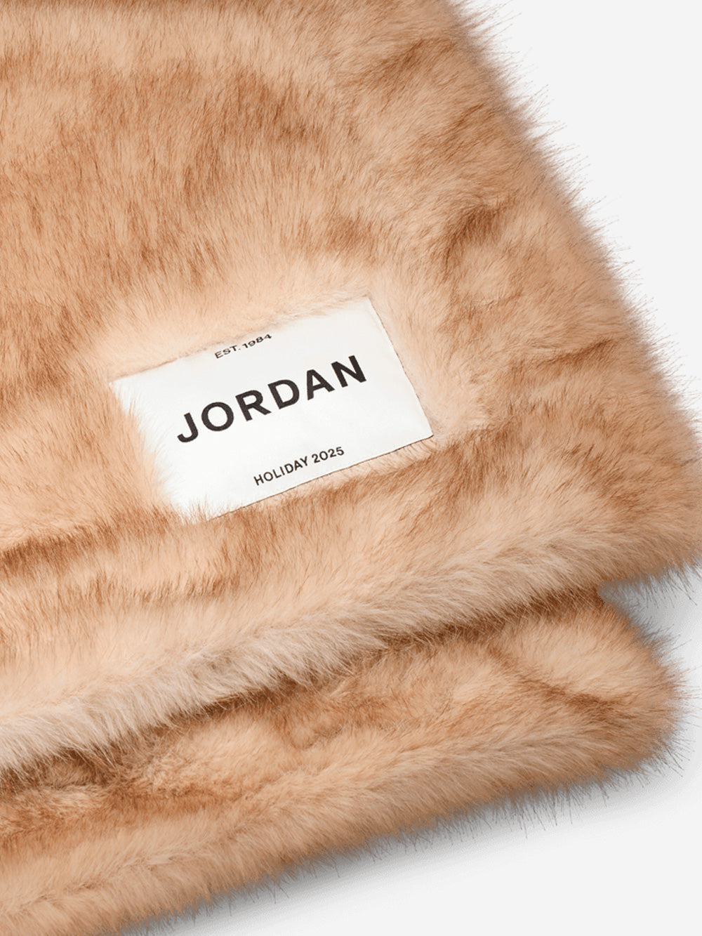 NIKE Coperta in pelliccia sintetica Jordan Brooklyn Beige Urbanstaroma