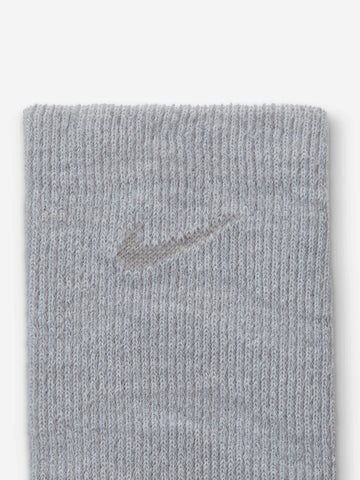 NIKE Calze di media lunghezza ammortizzate (x2) Nero grigio