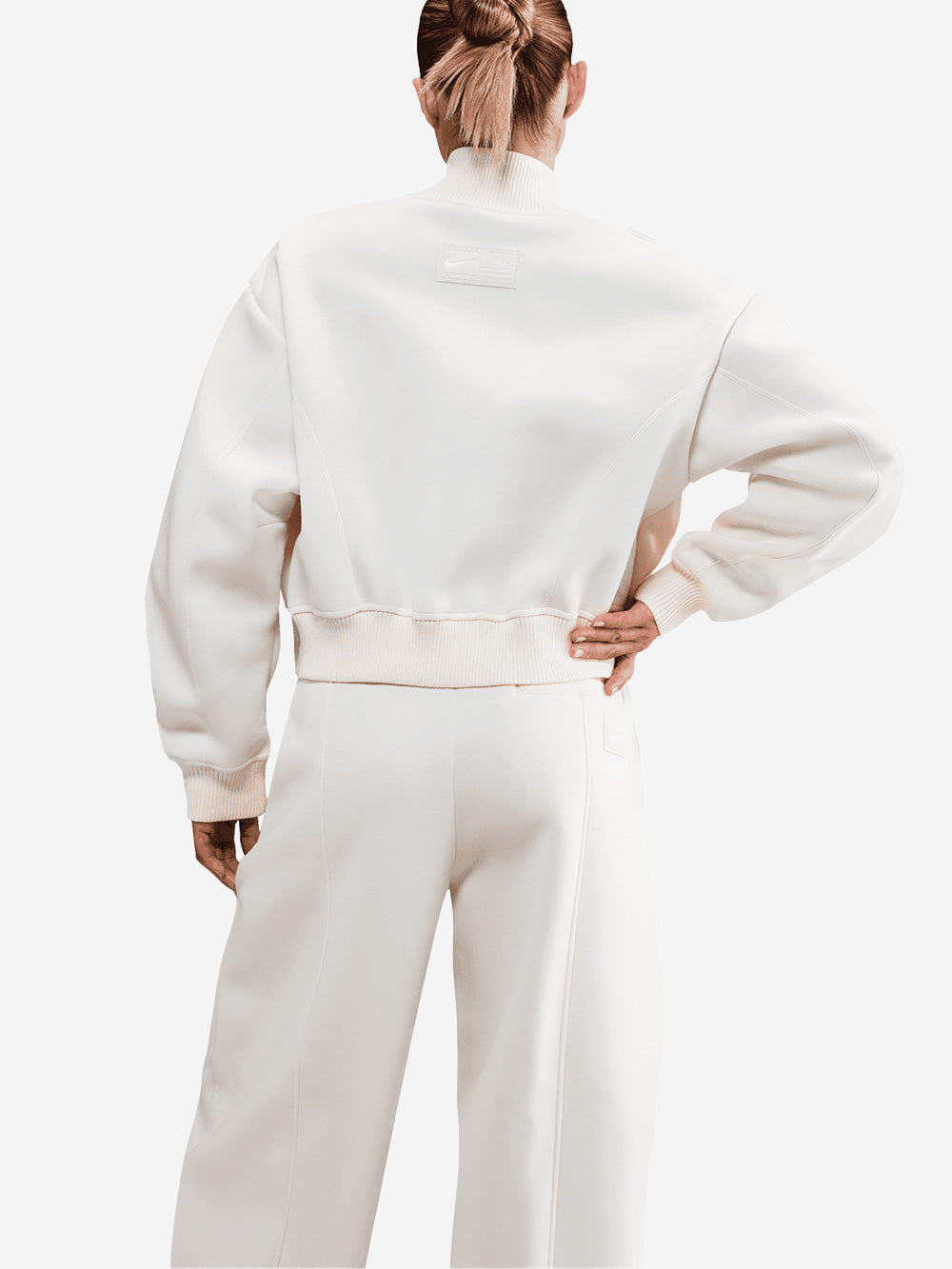 NIKE Giacca leggera bianca 'Destroyer' oversize Panna Urbanstaroma