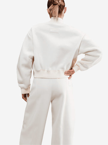 NIKE Giacca leggera bianca 'Destroyer' oversize Panna