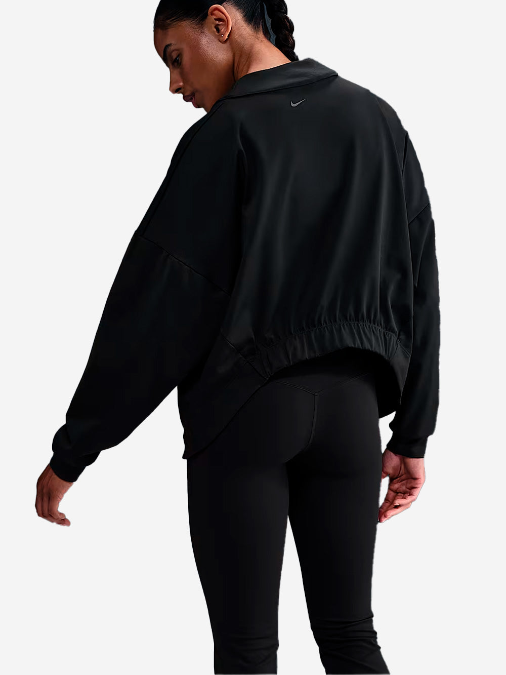 NIKE Cardigan oversize Dri-FIT Nero Urbanstaroma