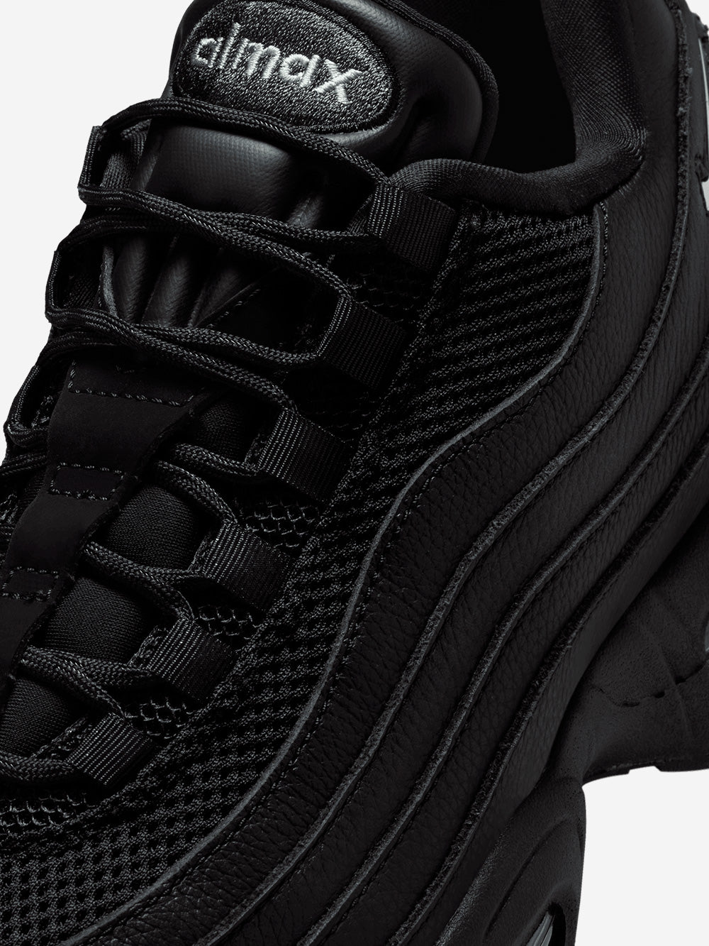 NIKE W Air Max 95 Big Bubble 'Triple Black' Nero Urbanstaroma