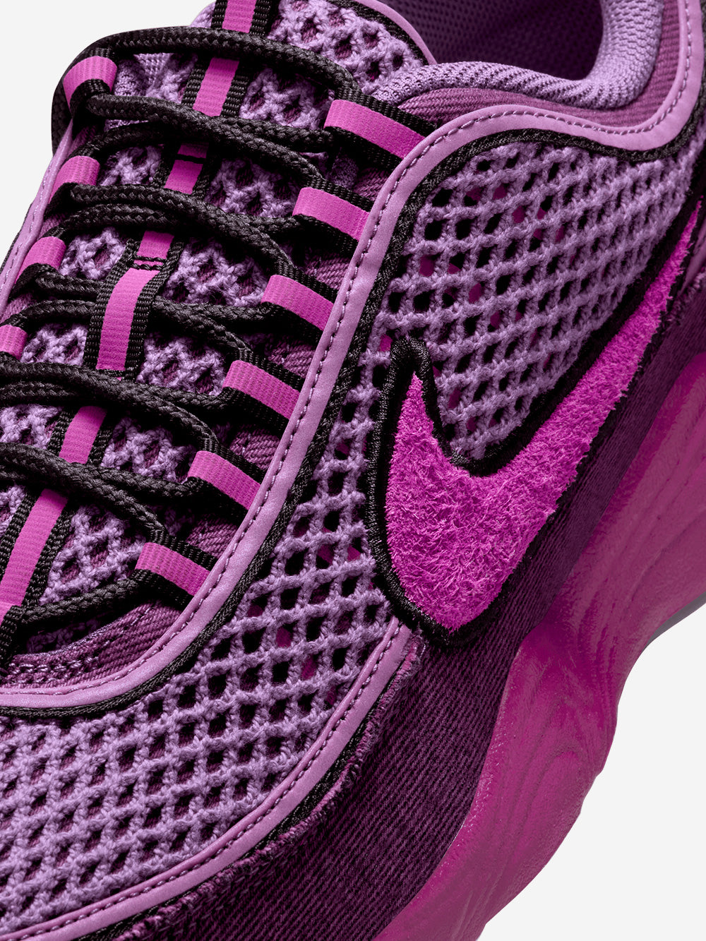 NIKE Air Zoom Spiridon Prm 'Hot Fuchsia and Black' Viola Urbanstaroma