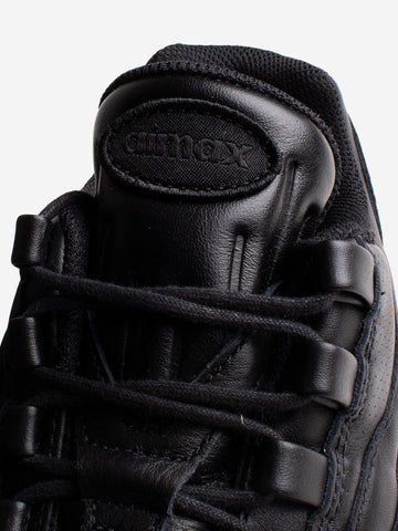 NIKE Air Max 95 OG Big Bubble 'Triple Black' Leather Nero
