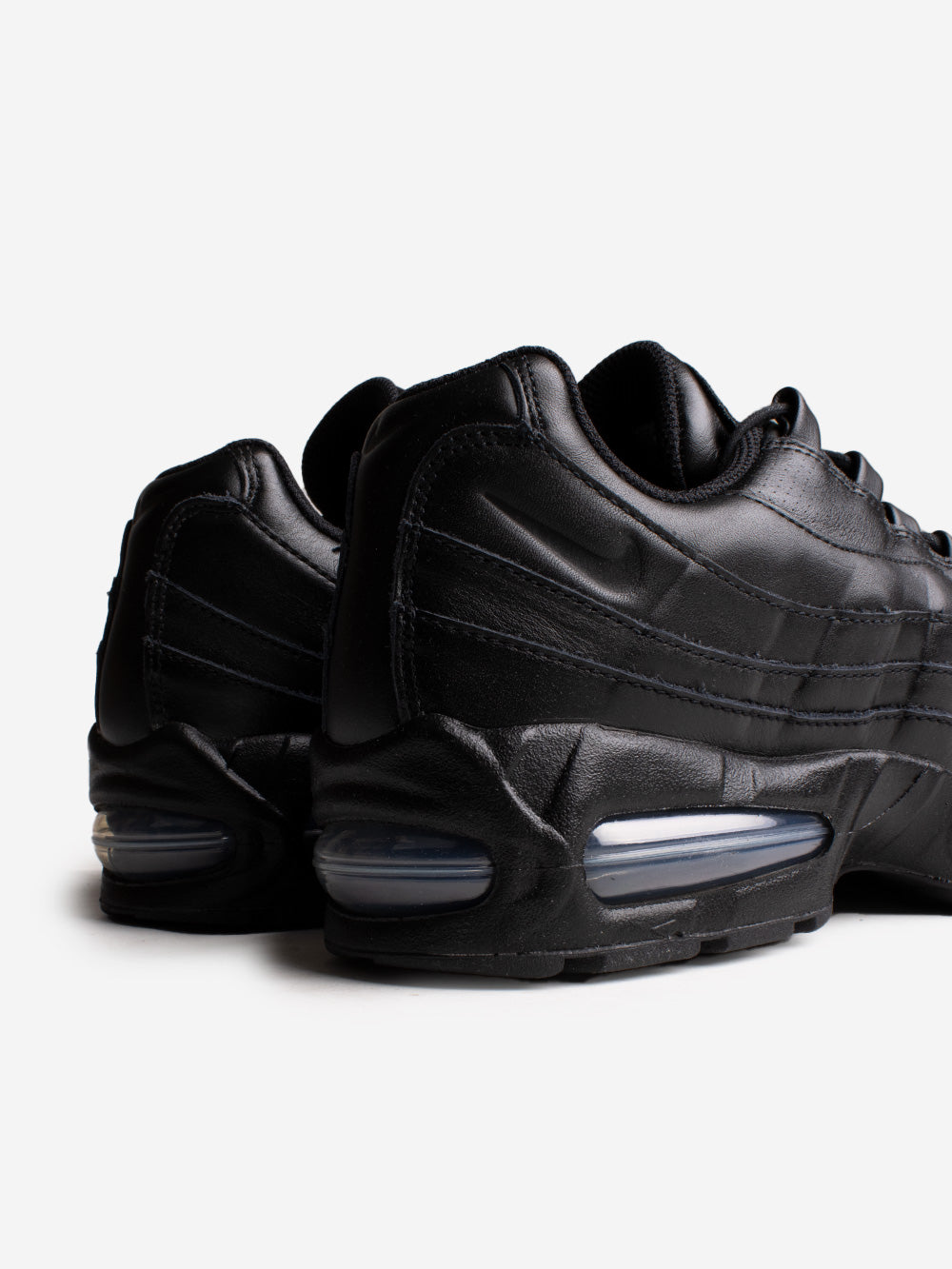 NIKE Air Max 95 OG Big Bubble 'Triple Black' Leather Nero Urbanstaroma