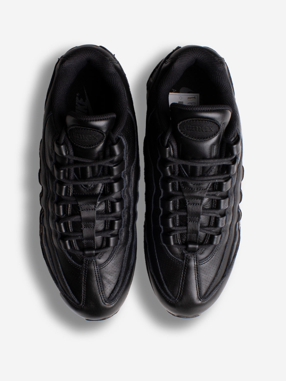 NIKE Air Max 95 OG Big Bubble 'Triple Black' Leather Nero Urbanstaroma
