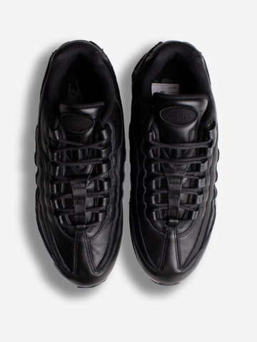 NIKE Air Max 95 OG Big Bubble 'Triple Black' Leather Nero