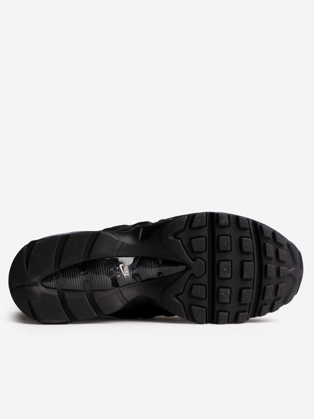 NIKE Air Max 95 OG Big Bubble 'Triple Black' Leather Nero Urbanstaroma