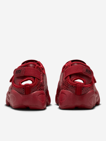 NIKE W Air Rift 'Team Red' con stampa snakeskin Rosso