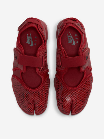 NIKE W Air Rift 'Team Red' con stampa snakeskin Rosso